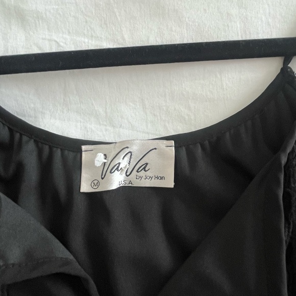 VaVa by Joy Han Samira Open Shoulder Dress in Black - Picture 10 of 10